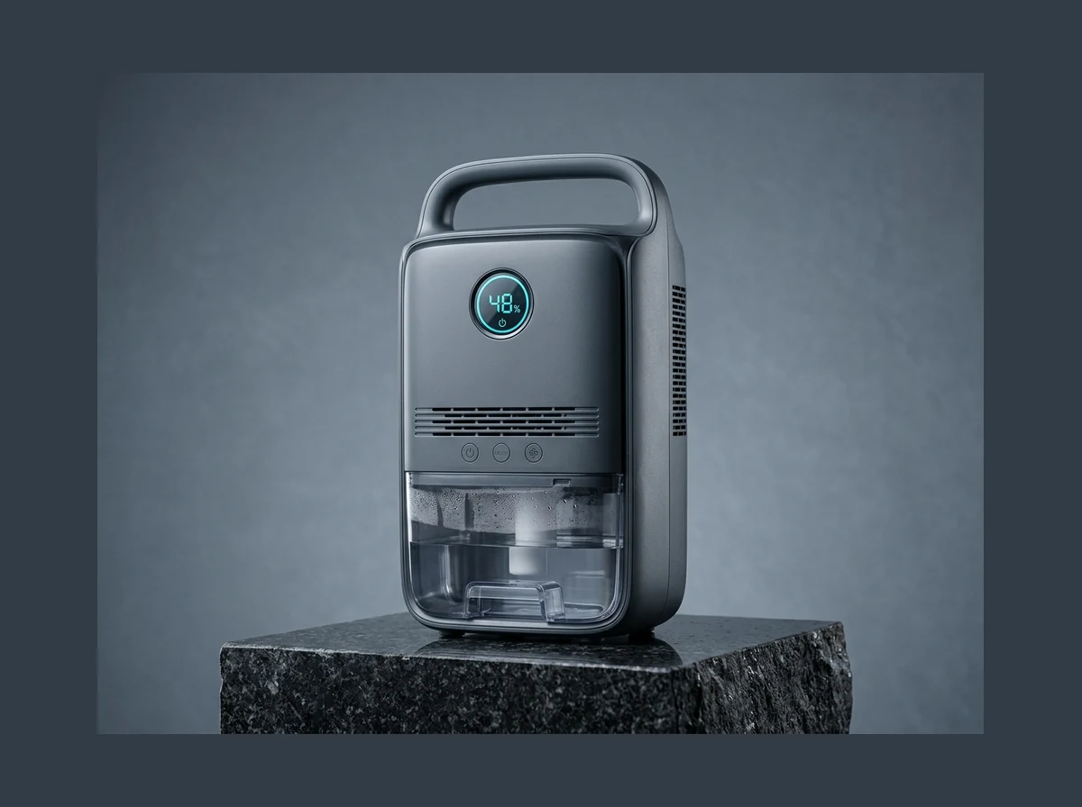 Drydon™ Thermo-Electric Moisture Defense Dehumidifier Official Package Contents